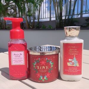 Bath and body works Cupid Love bundle